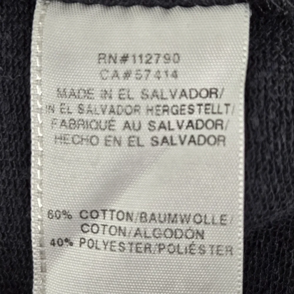 True Religion Men Hoodie M/M‎ Black Buddha Guitar Pullover
